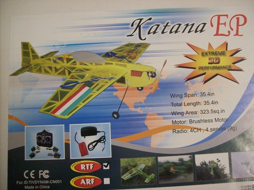 Dynam katana rtf - 3d, modell